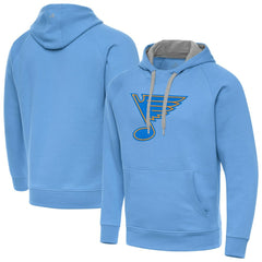 St. Louis Blues Antigua Victory Pullover Hoodie On Sale
