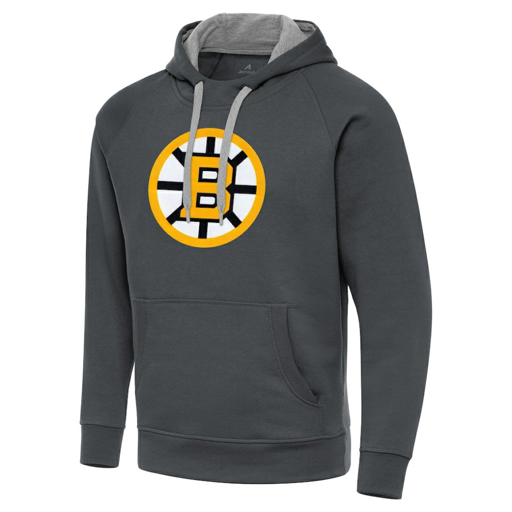 Boston Bruins Antigua Victory Pullover Hoodie For Sale