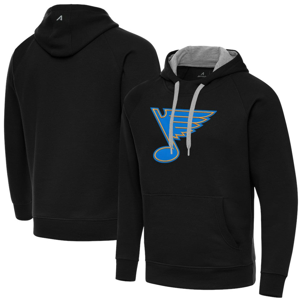 St. Louis Blues Antigua Victory Pullover Hoodie Outlet