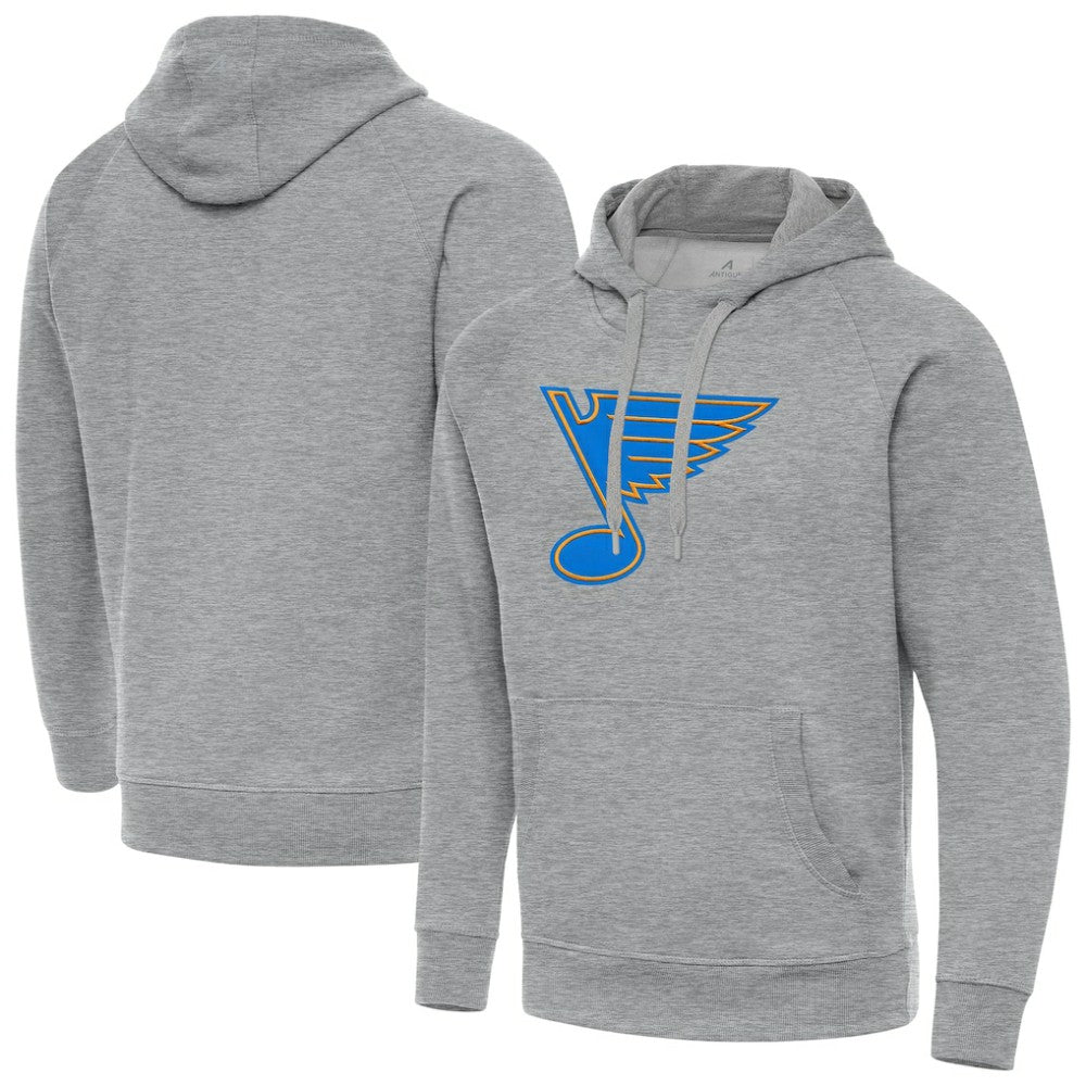 St. Louis Blues Antigua Victory Pullover Hoodie For Sale