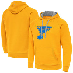 St. Louis Blues Antigua Victory Pullover Hoodie On Sale