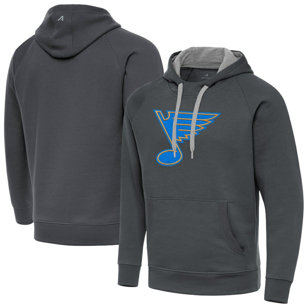 St. Louis Blues Antigua Victory Pullover Hoodie Online