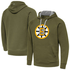 Boston Bruins Antigua Victory Pullover Hoodie For Sale