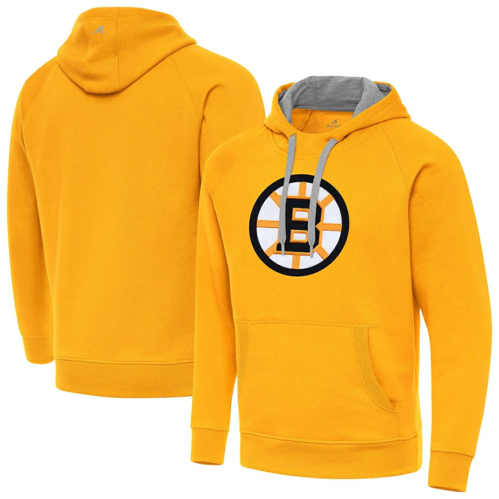 Boston Bruins Antigua Victory Pullover Hoodie Sale