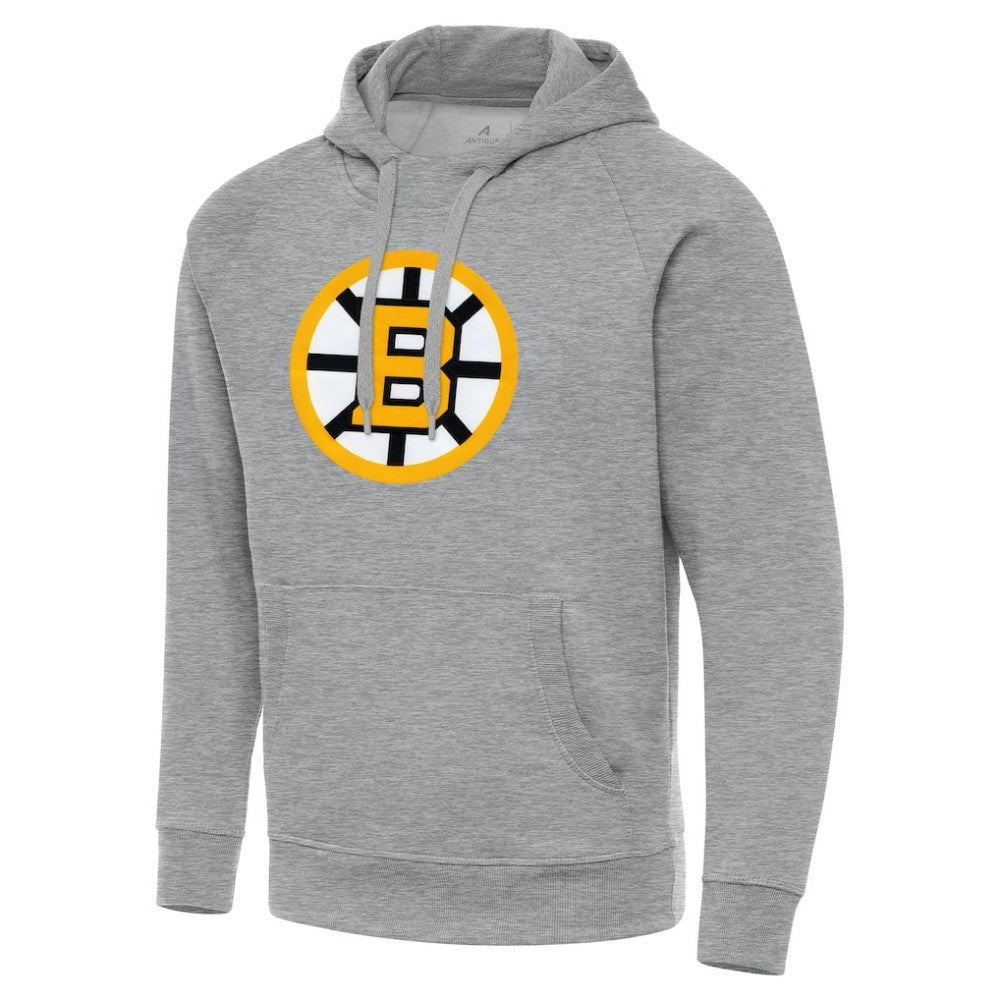Boston Bruins Antigua Victory Pullover Hoodie On Sale