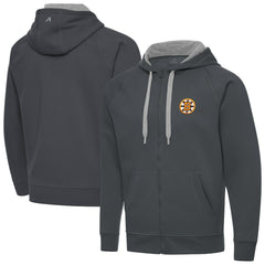 Boston Bruins Antigua Victory Full-Zip Hoodie Online