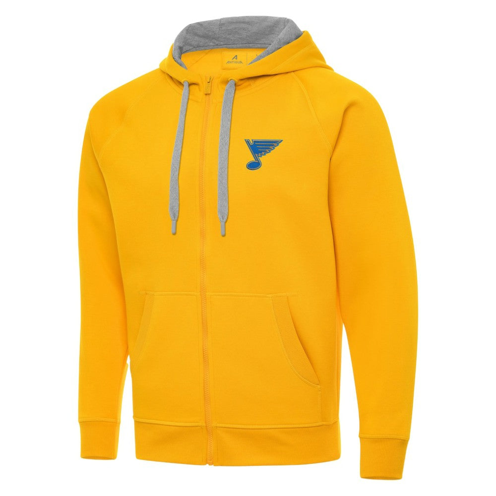 St. Louis Blues Antigua Victory Full-Zip Hoodie On Sale