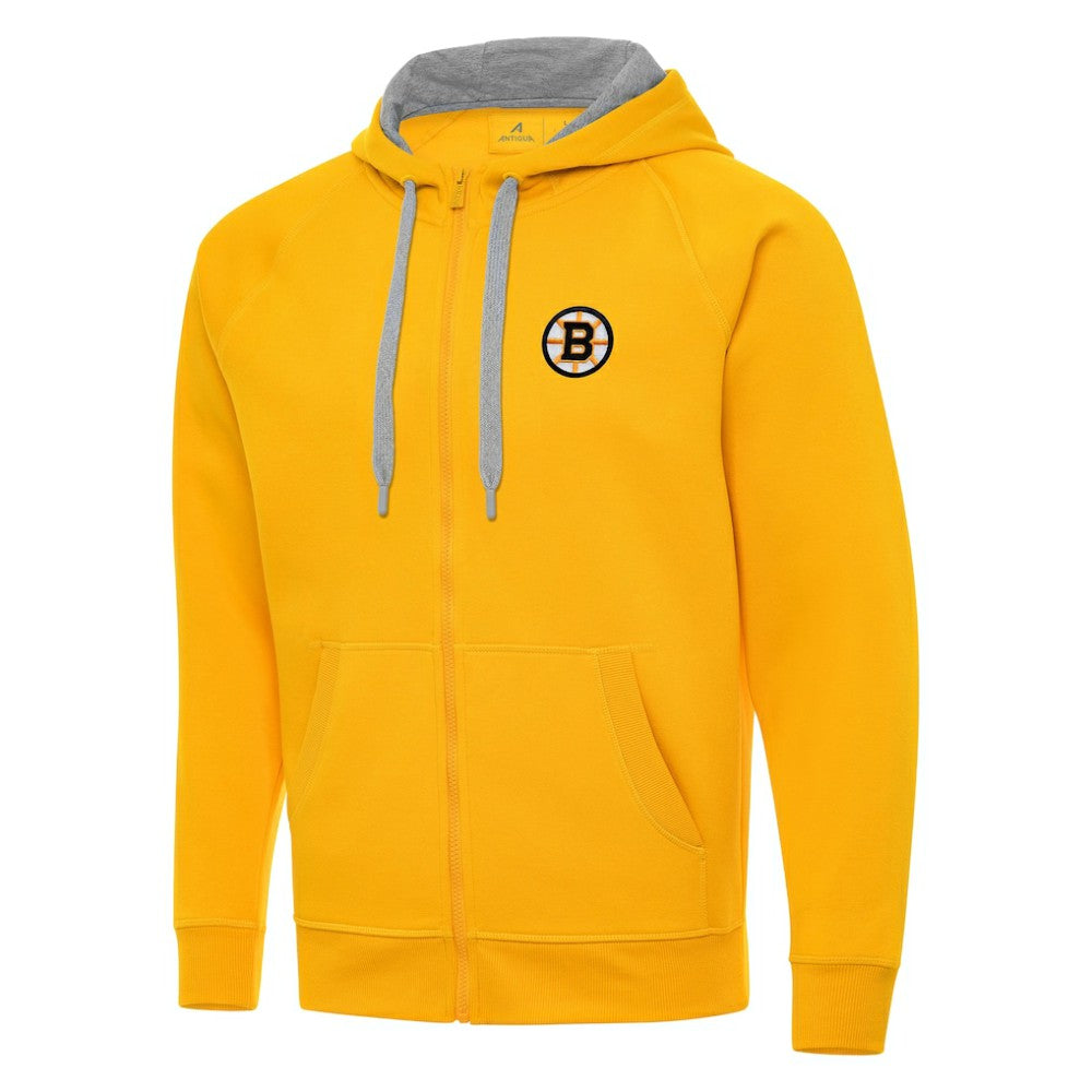 Boston Bruins Antigua Victory Full-Zip Hoodie Sale