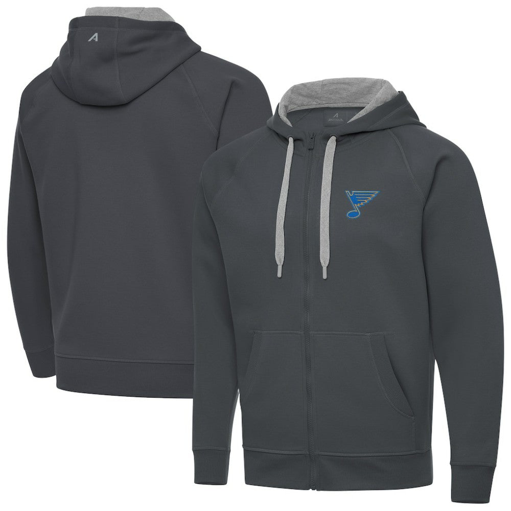 St. Louis Blues Antigua Victory Full-Zip Hoodie For Sale