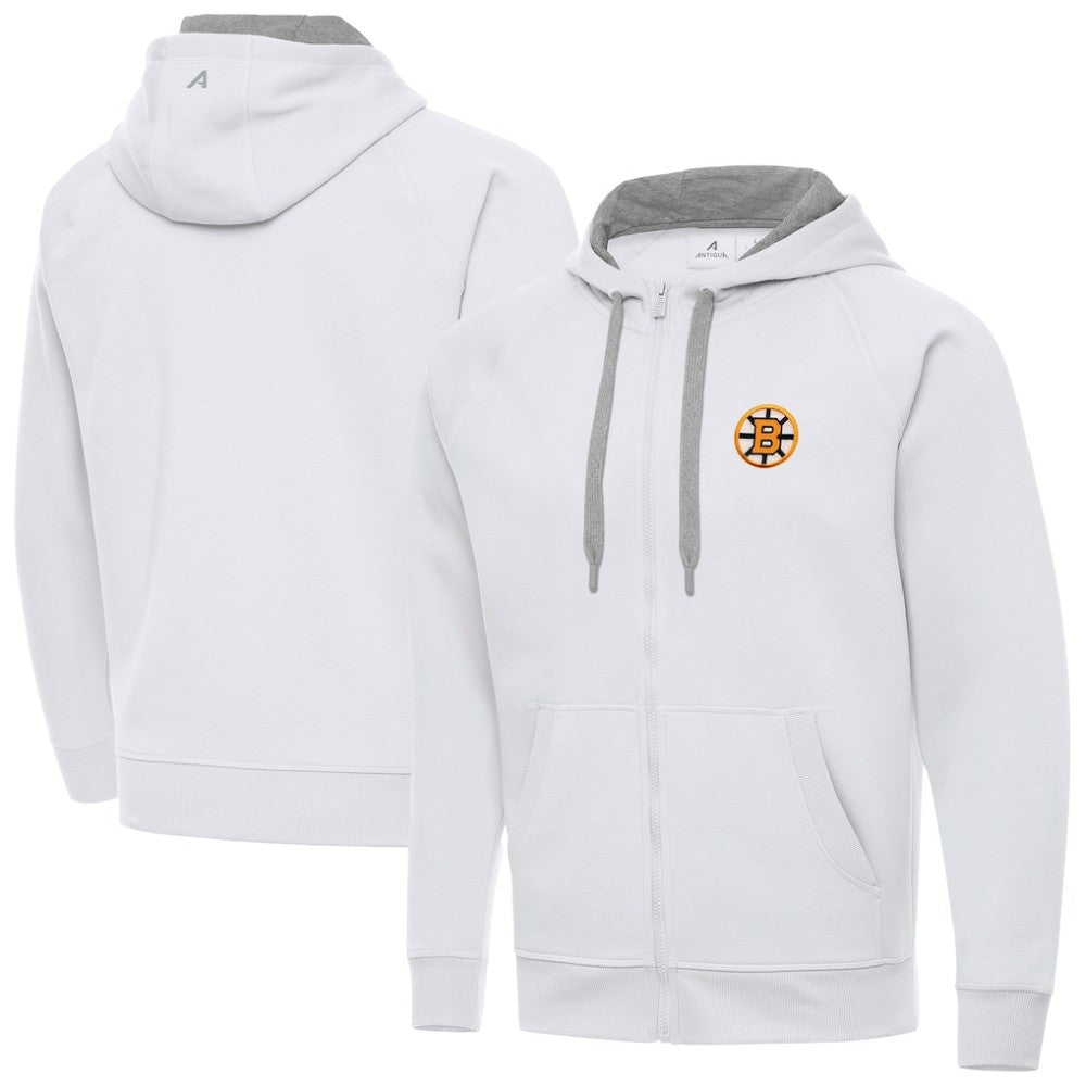 Boston Bruins Antigua Victory Full-Zip Hoodie Online