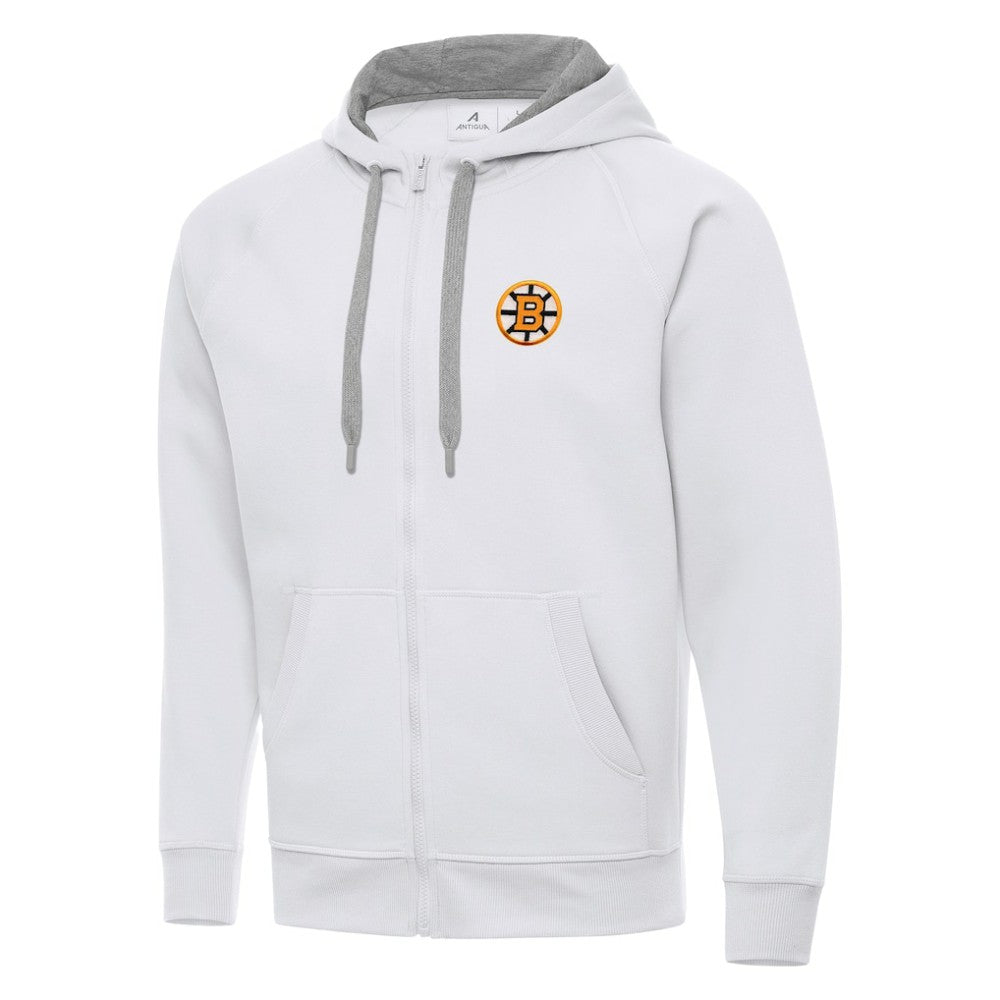 Boston Bruins Antigua Victory Full-Zip Hoodie Online