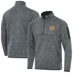 Boston Bruins Antigua Fortune Quarter-Zip Pullover Jacket Outlet