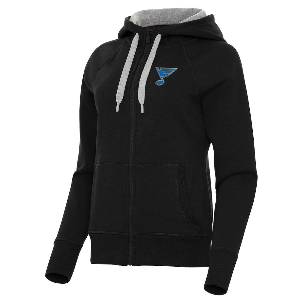 St. Louis Blues Antigua Women's Victory Full-Zip Hoodie Sale