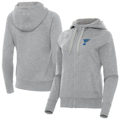 St. Louis Blues Antigua Women's Victory Full-Zip Hoodie Online