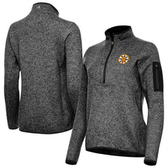Boston Bruins Antigua Women's Fortune Half-Zip Pullover Outlet