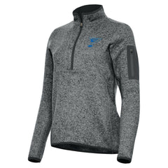 St. Louis Blues Antigua Women's Fortune Half-Zip Pullover Outlet
