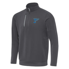 St. Louis Blues Antigua Generation Quarter-Zip Pullover Top On Sale
