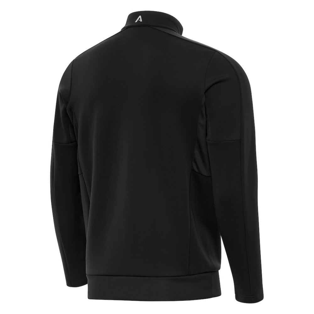 Boston Bruins Antigua Generation Quarter-Zip Pullover Top On Sale