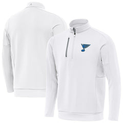 St. Louis Blues Antigua Generation Quarter-Zip Pullover Top On Sale