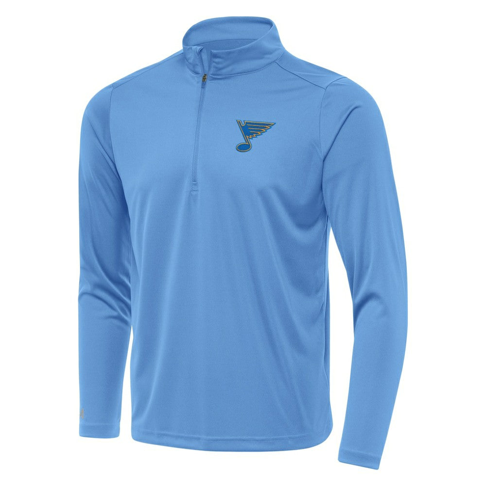 St. Louis Blues Antigua Tribute Lightweight Quarter-Zip Pullover For Sale