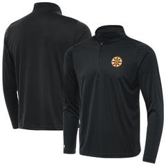 Boston Bruins Antigua Tribute Lightweight Quarter-Zip Pullover On Sale