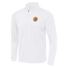Boston Bruins Antigua Tribute Lightweight Quarter-Zip Pullover Outlet