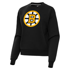 Boston Bruins Antigua Women's Victory Pullover Sweatshirt Outlet