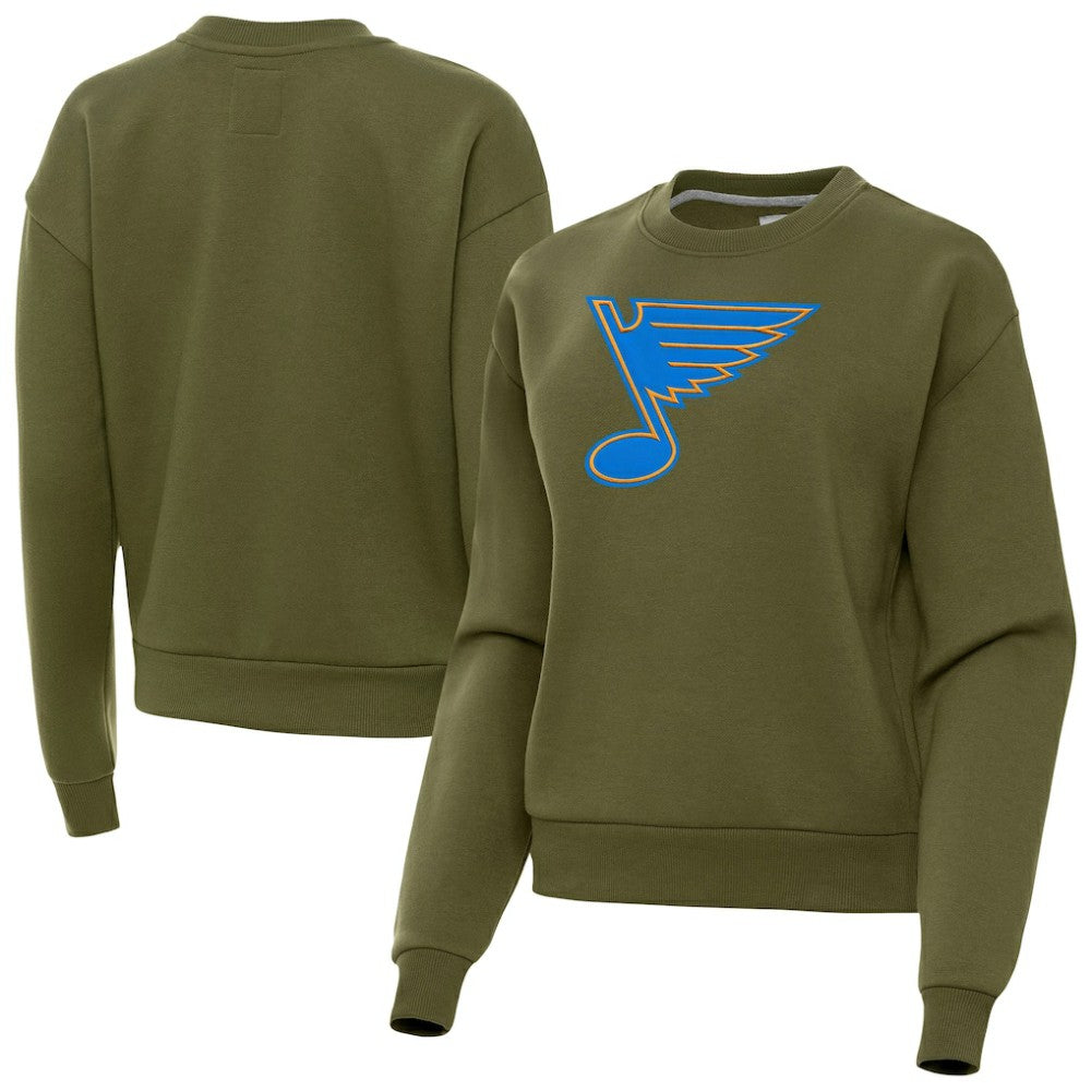 St. Louis Blues Antigua Women's Victory Pullover Sweatshirt Sale