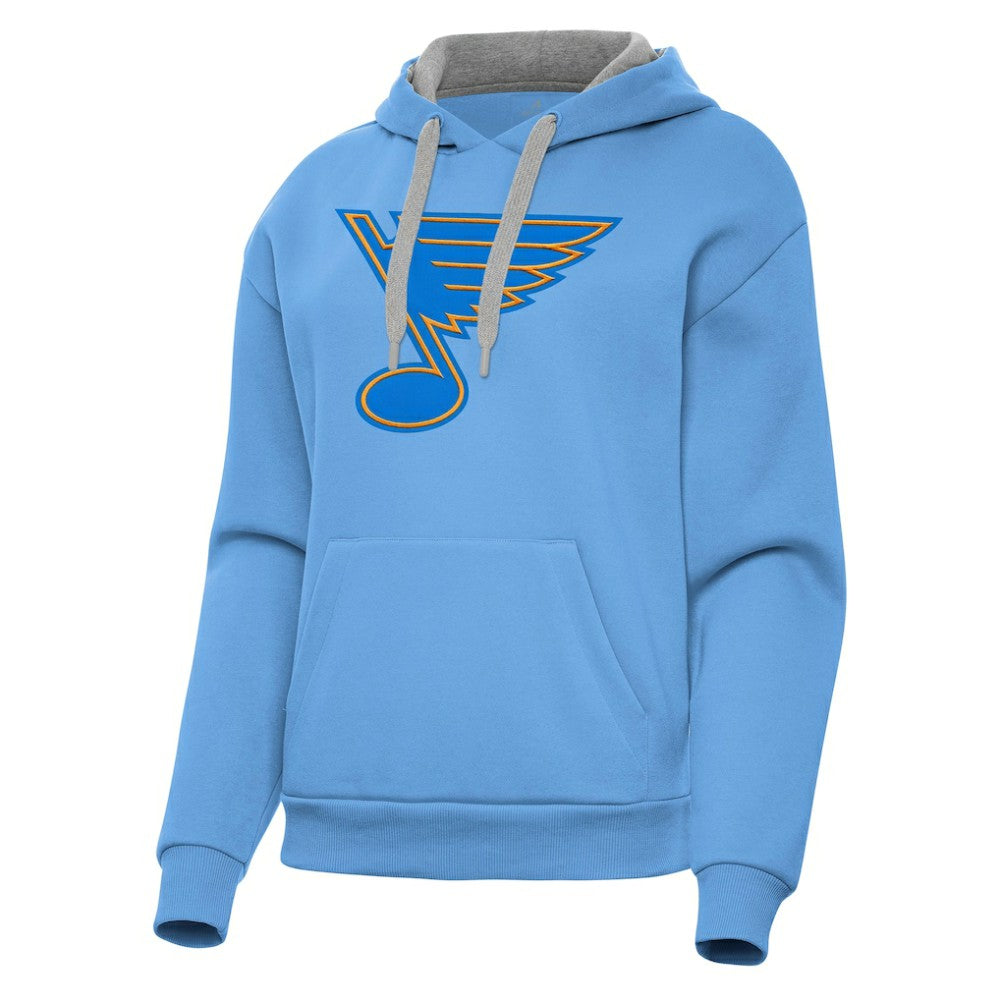 St. Louis Blues Antigua Women's Victory Pullover Hoodie Discount