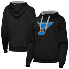 St. Louis Blues Antigua Women's Victory Pullover Hoodie Outlet