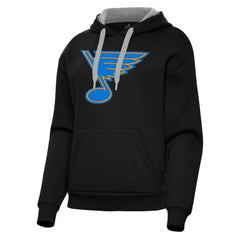 St. Louis Blues Antigua Women's Victory Pullover Hoodie Outlet