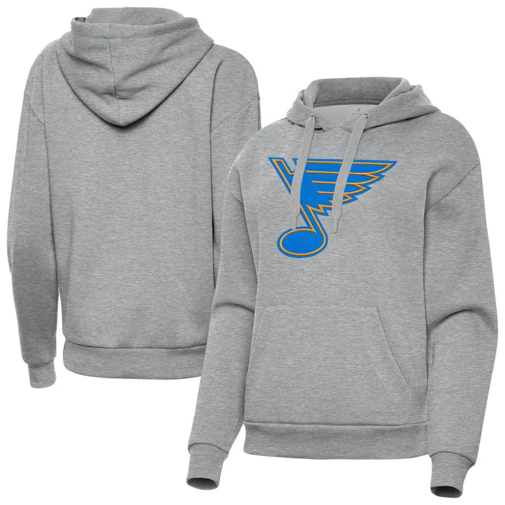 St. Louis Blues Antigua Women's Victory Pullover Hoodie Discount