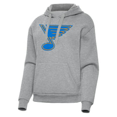 St. Louis Blues Antigua Women's Victory Pullover Hoodie Discount