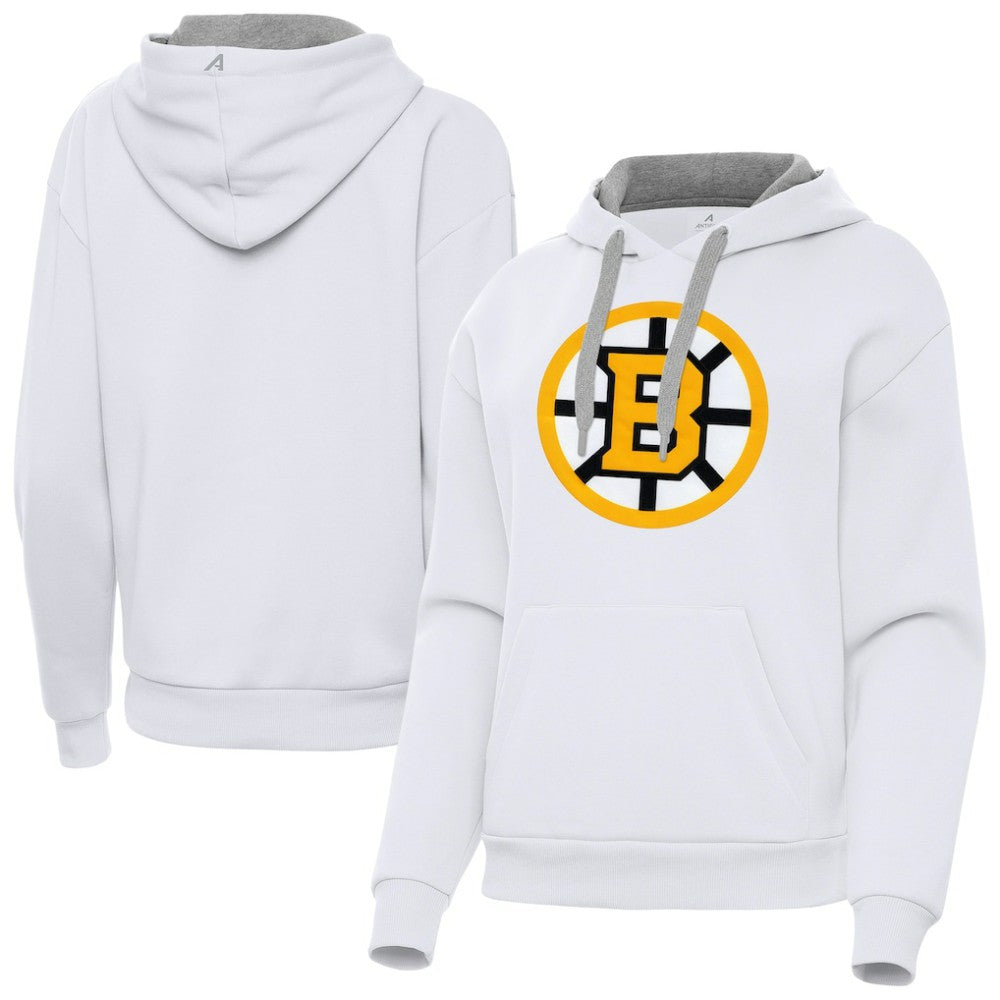 Boston Bruins Antigua Women's Victory Pullover Hoodie Discount