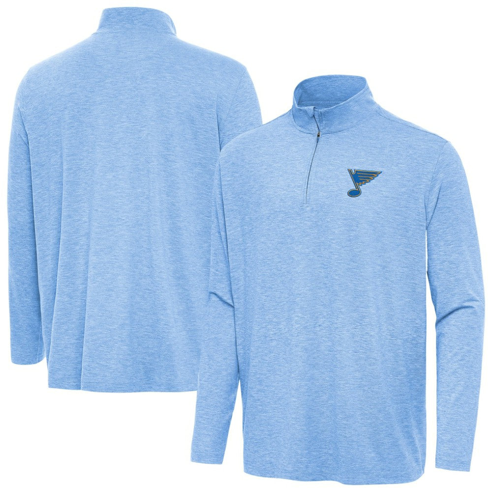 St. Louis Blues Antigua Hunk Lightweight Quarter-Zip Pullover Online