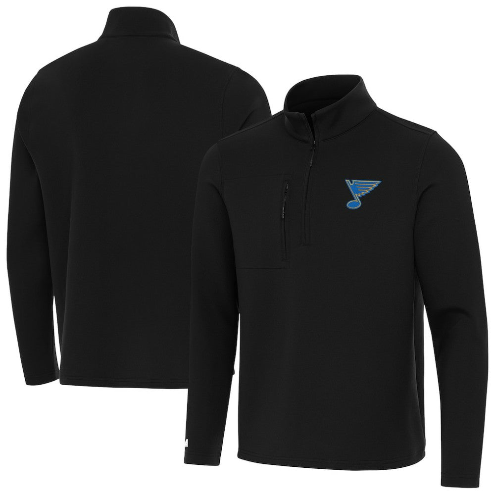 St. Louis Blues Antigua Insider Quarter-Zip Pullover Discount