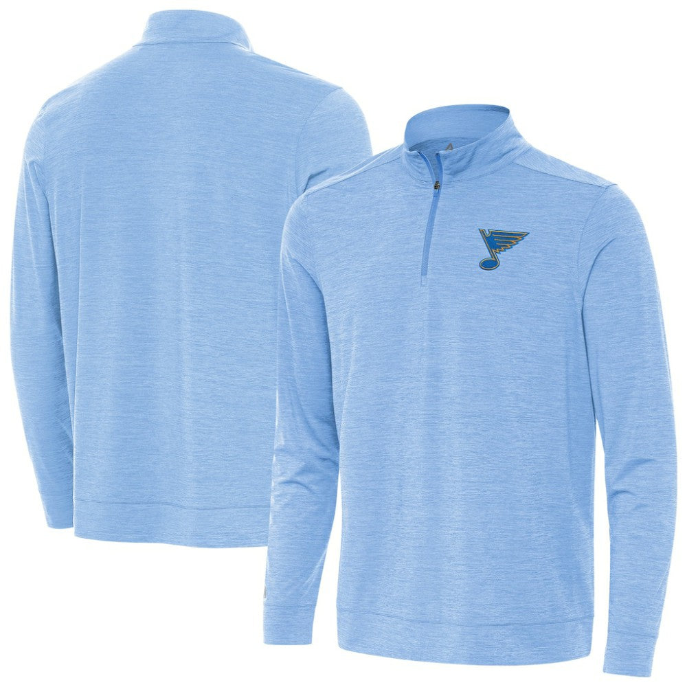 St. Louis Blues Antigua Bright Quarter-Zip Pullover For Sale
