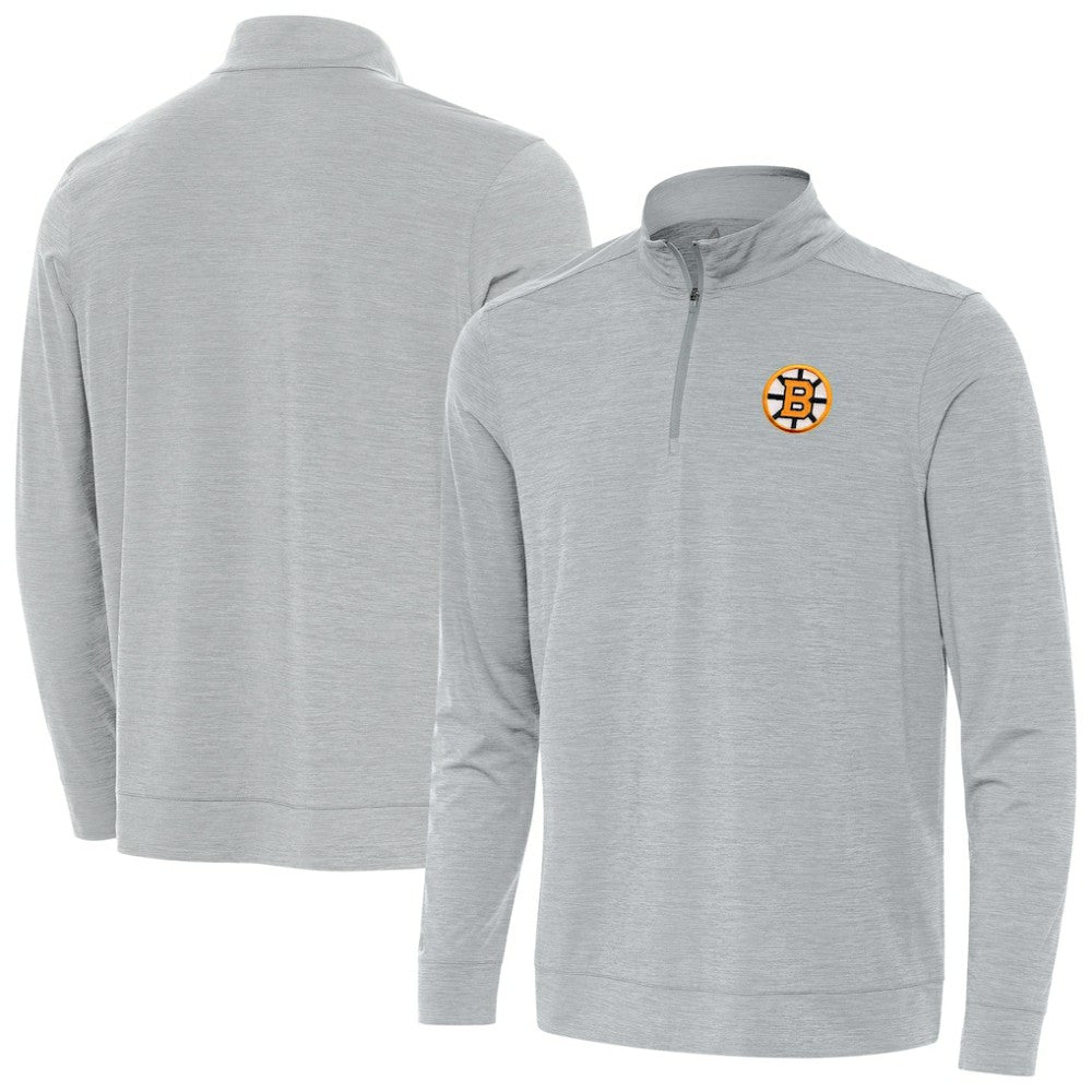 Boston Bruins Antigua Bright Quarter-Zip Pullover Sale