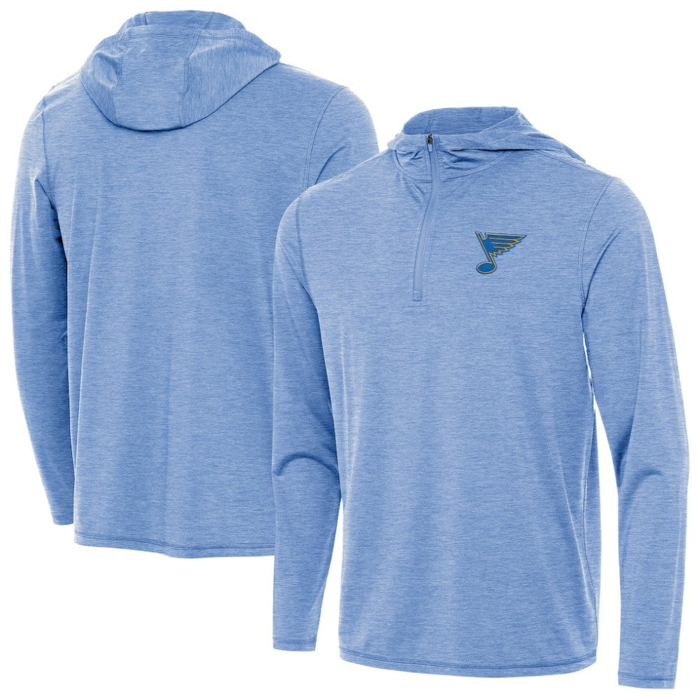 St. Louis Blues Antigua Tidy Quarter-Zip Hoodie Discount