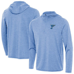 St. Louis Blues Antigua Tidy Quarter-Zip Hoodie Discount