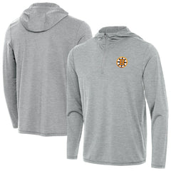 Boston Bruins Antigua Tidy Quarter-Zip Hoodie On Sale