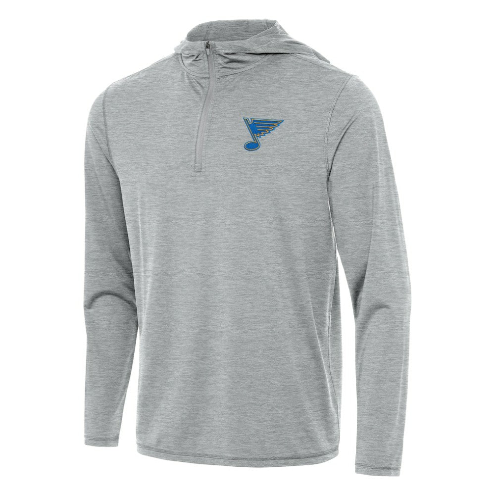 St. Louis Blues Antigua Tidy Quarter-Zip Hoodie Outlet