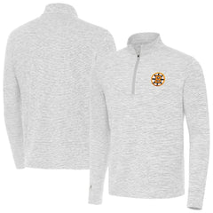 Boston Bruins Antigua Cause Quarter-Zip Jacket Online