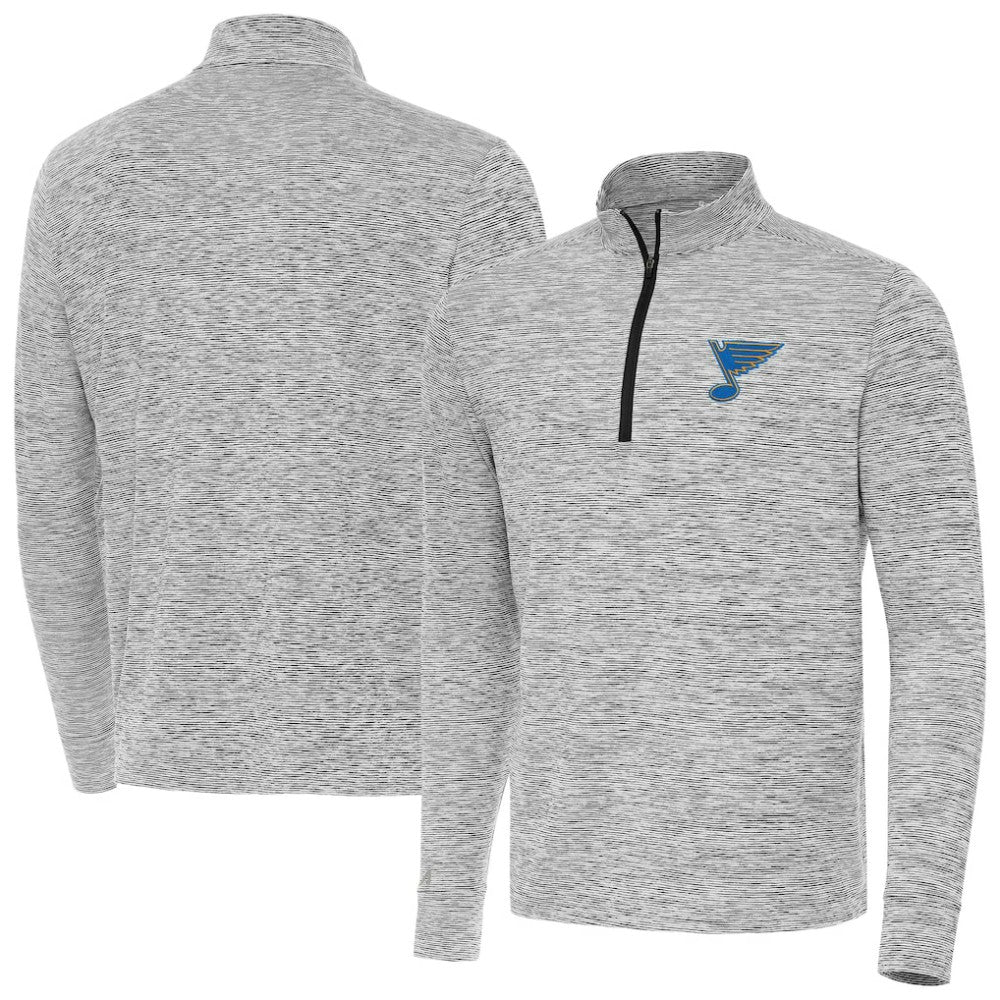 St. Louis Blues Antigua Cause Quarter-Zip Jacket On Sale