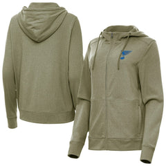 St. Louis Blues Antigua Women's Seeker Full-Zip Hoodie Outlet