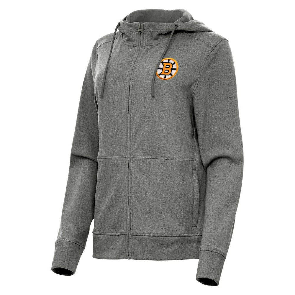 Boston Bruins Antigua Women's Seeker Full-Zip Hoodie Online