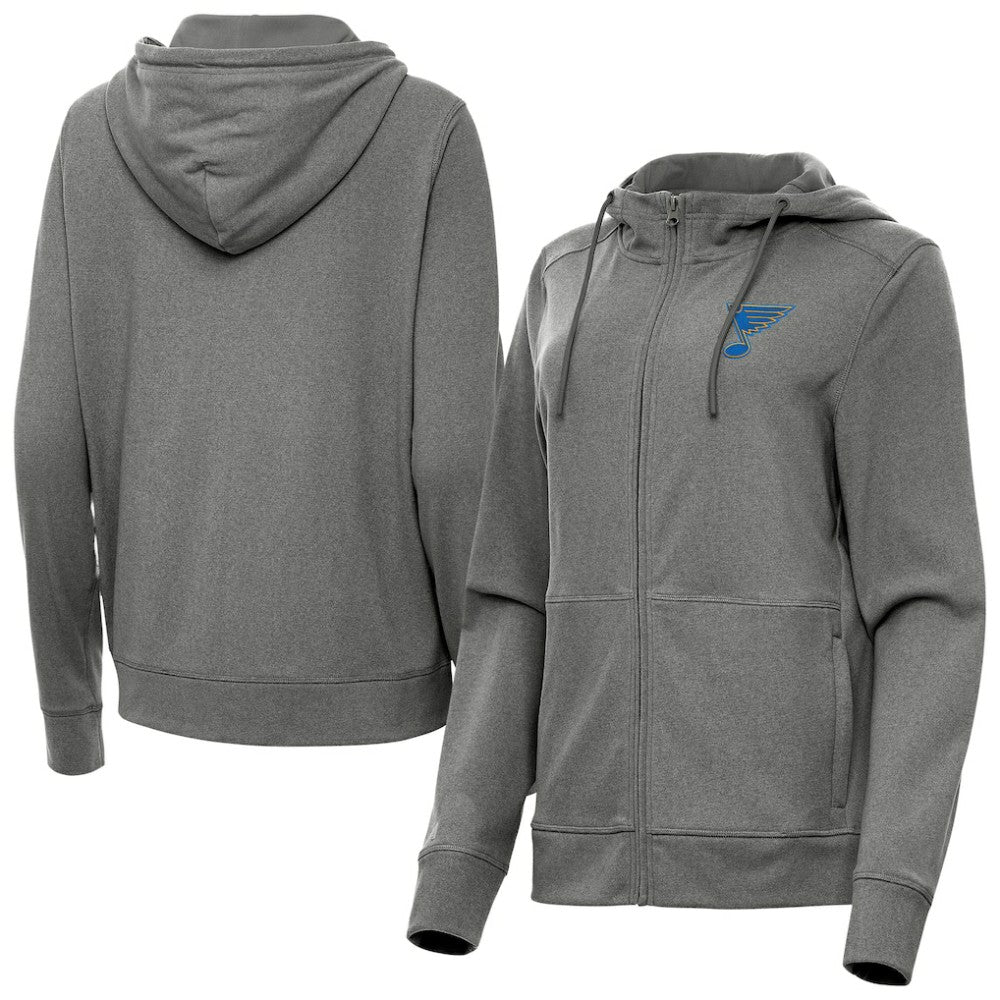St. Louis Blues Antigua Women's Seeker Full-Zip Hoodie Discount