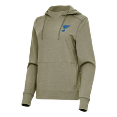 St. Louis Blues Antigua Women's Justice Pullover Hoodie Discount