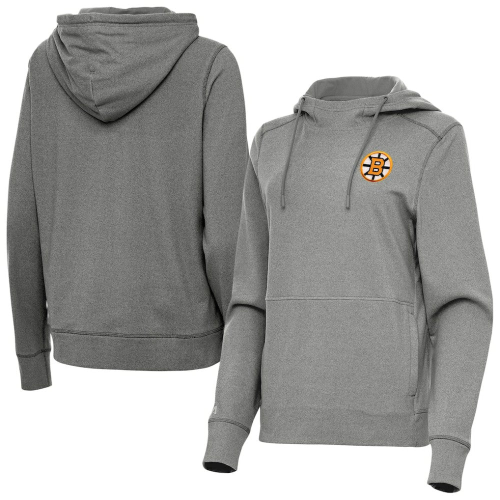 Boston Bruins Antigua Women's Justice Pullover Hoodie Discount