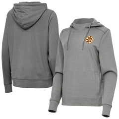 Boston Bruins Antigua Women's Justice Pullover Hoodie Discount